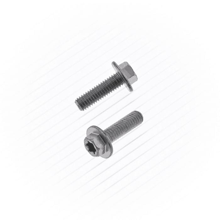 Bolt Dacromet Plated 8MM Large Flange Bolts 6X20MM 10/Pack