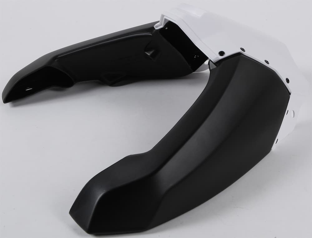 Acerbis Upper Radiator Shroud White/Black