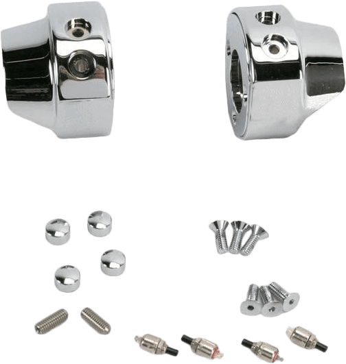 Hawg Halters Inc 2BTN Switch Housing Assm Chrome