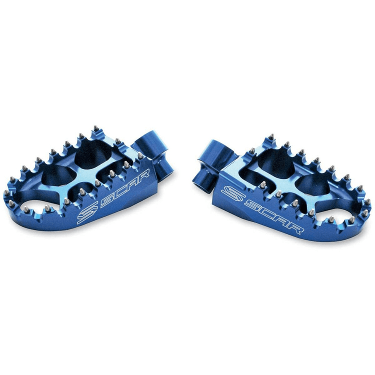 EVOLUTION FOOTPEGS - YZ/YZF/WRF99- BLUE COLOR