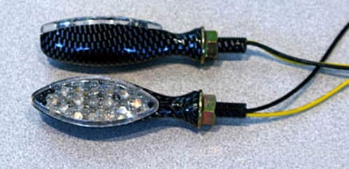 LED ULTRA MINI-MARKER LIGHTS, OVAL, C.F. (15 LEDS)