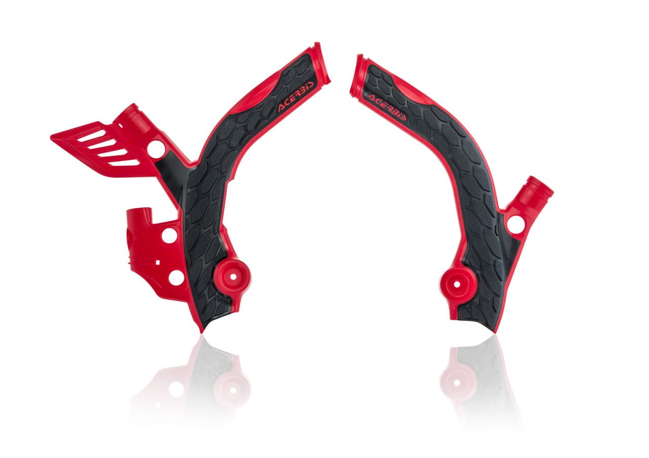 Acerbis X-Grip Frame Guard Red/Black