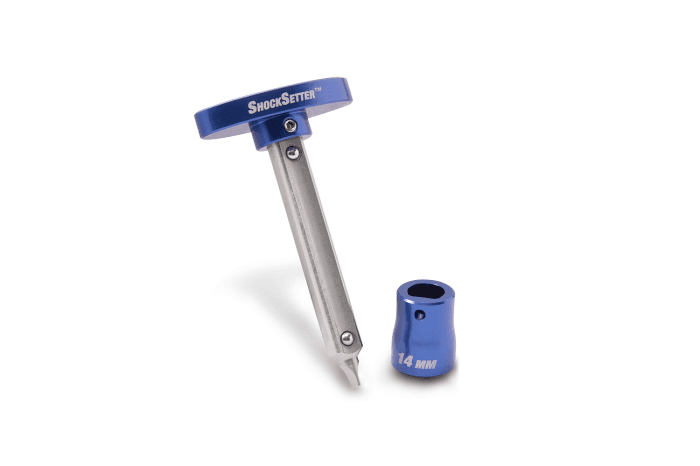 SHOCKSETTER, 14 MM SHOCK COMPRESSION AND REBOUND ADJUSTER
