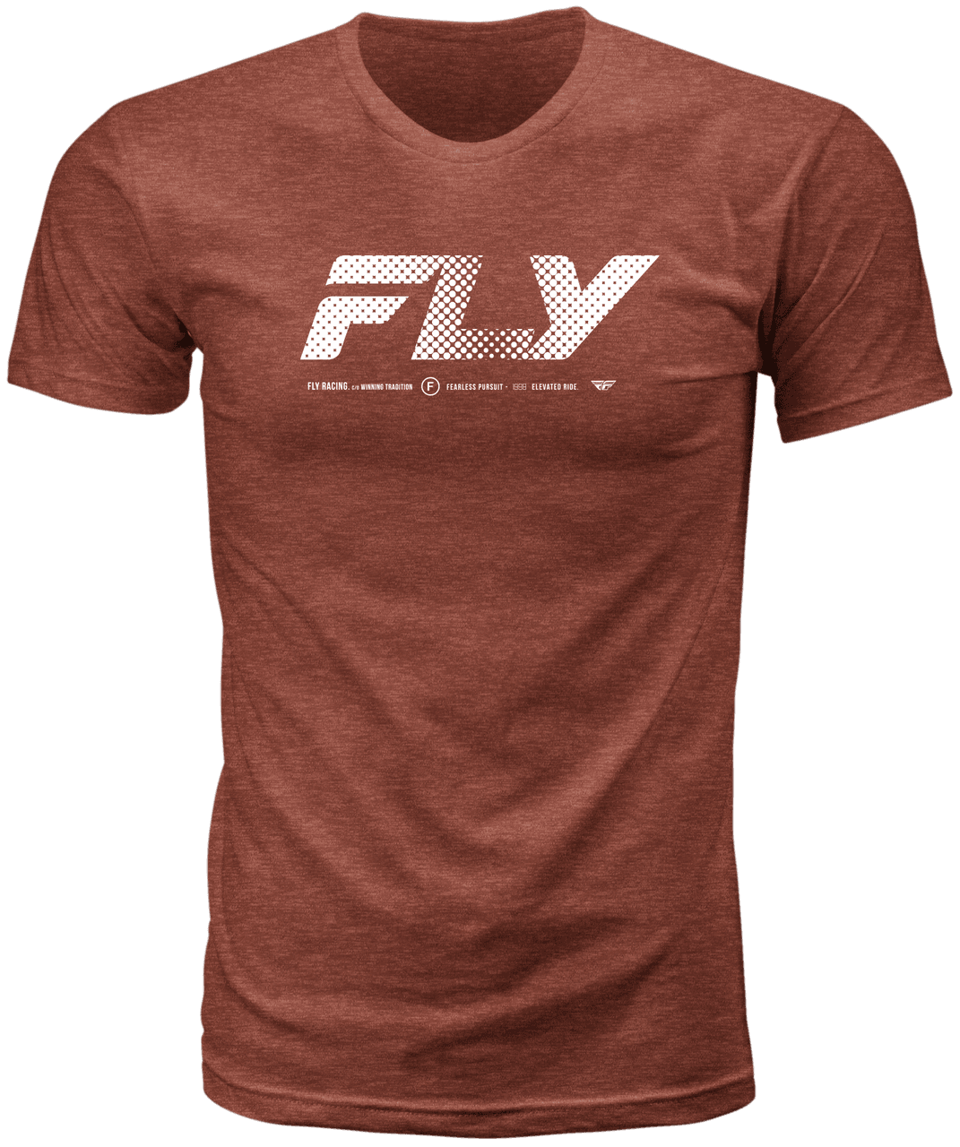 Fly Racing Fly Worldwide Tee Red 2X