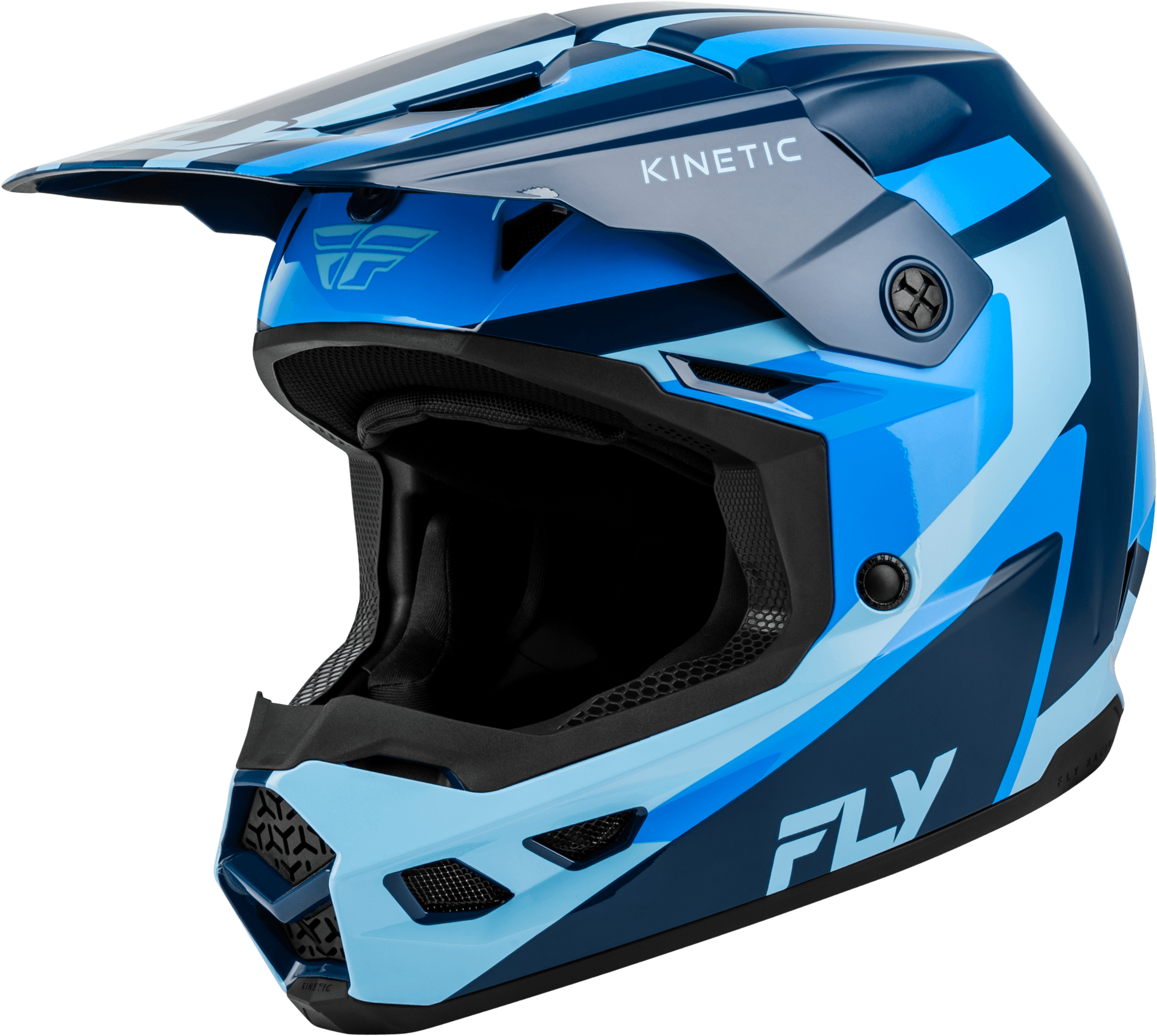 KINETIC SYNC HELMET NAVY/BLUE/LIGHT BLUE 2X