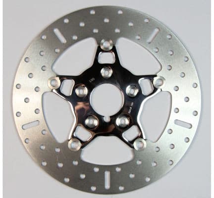 V-TWINBRAKE ROTOR 11.5" FSD009 CHROME 5SPOKE