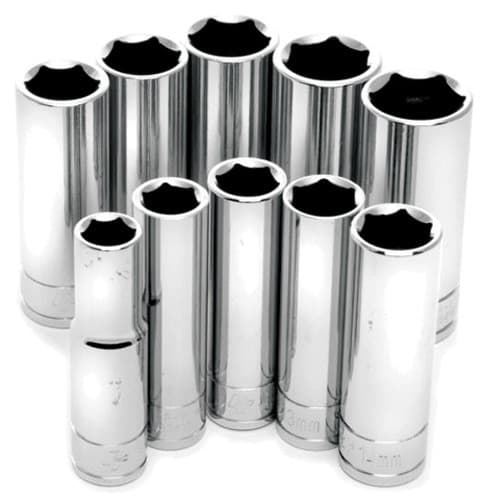 10PC 3/8" DR MET DW SOCKET SET