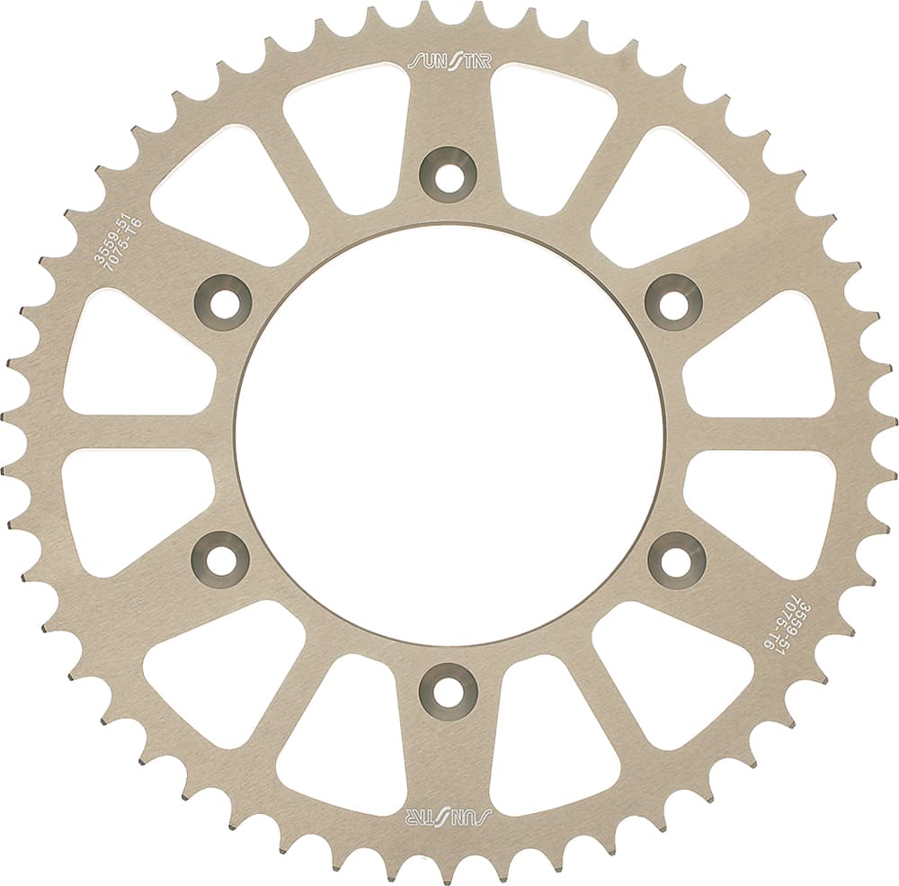 REAR SPROCKET ALUMINUM 47T-520 HON/YAM