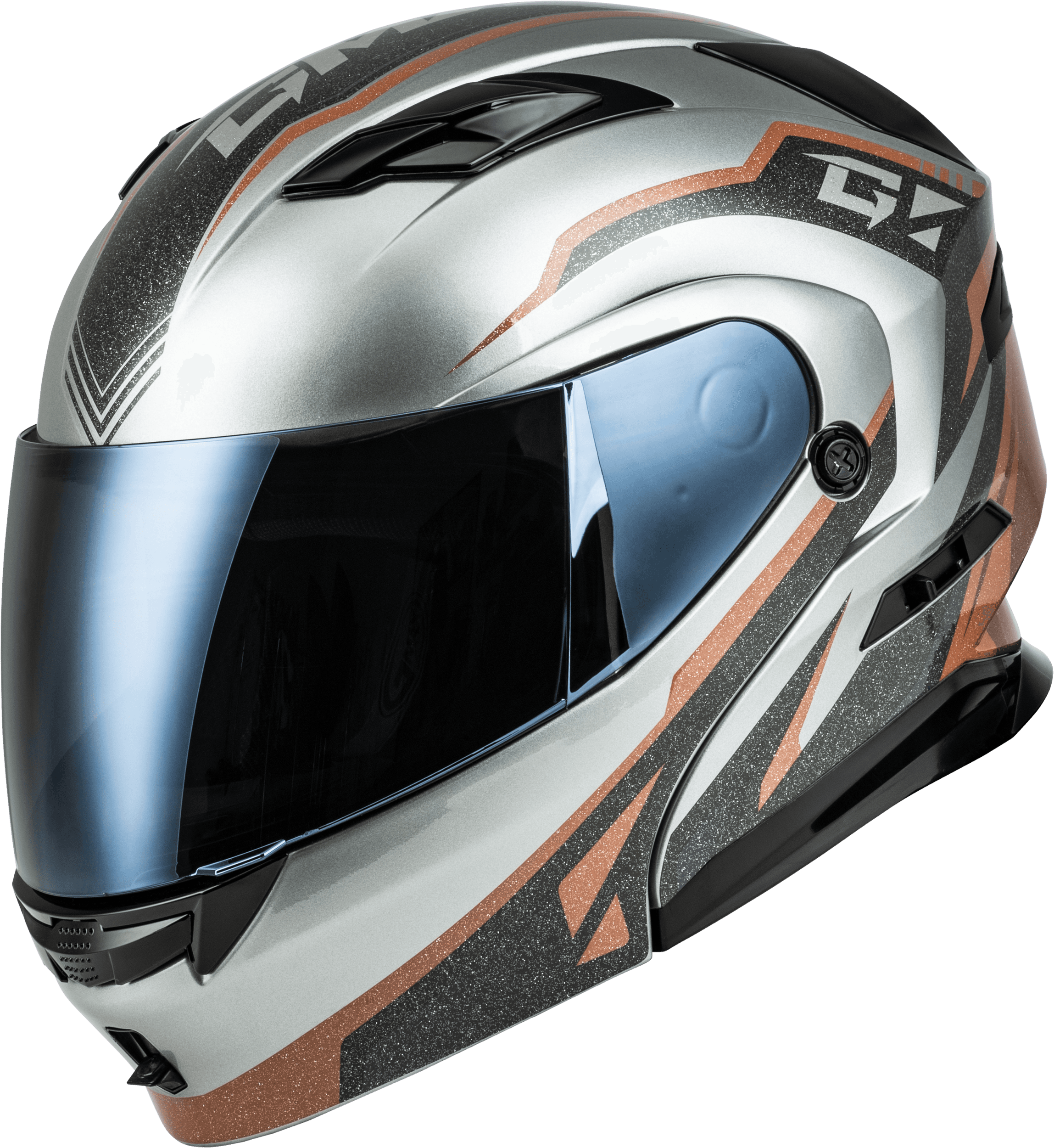 MD-01 VOLTA HELMET GREY/BLACK/COPPER METALLIC XS