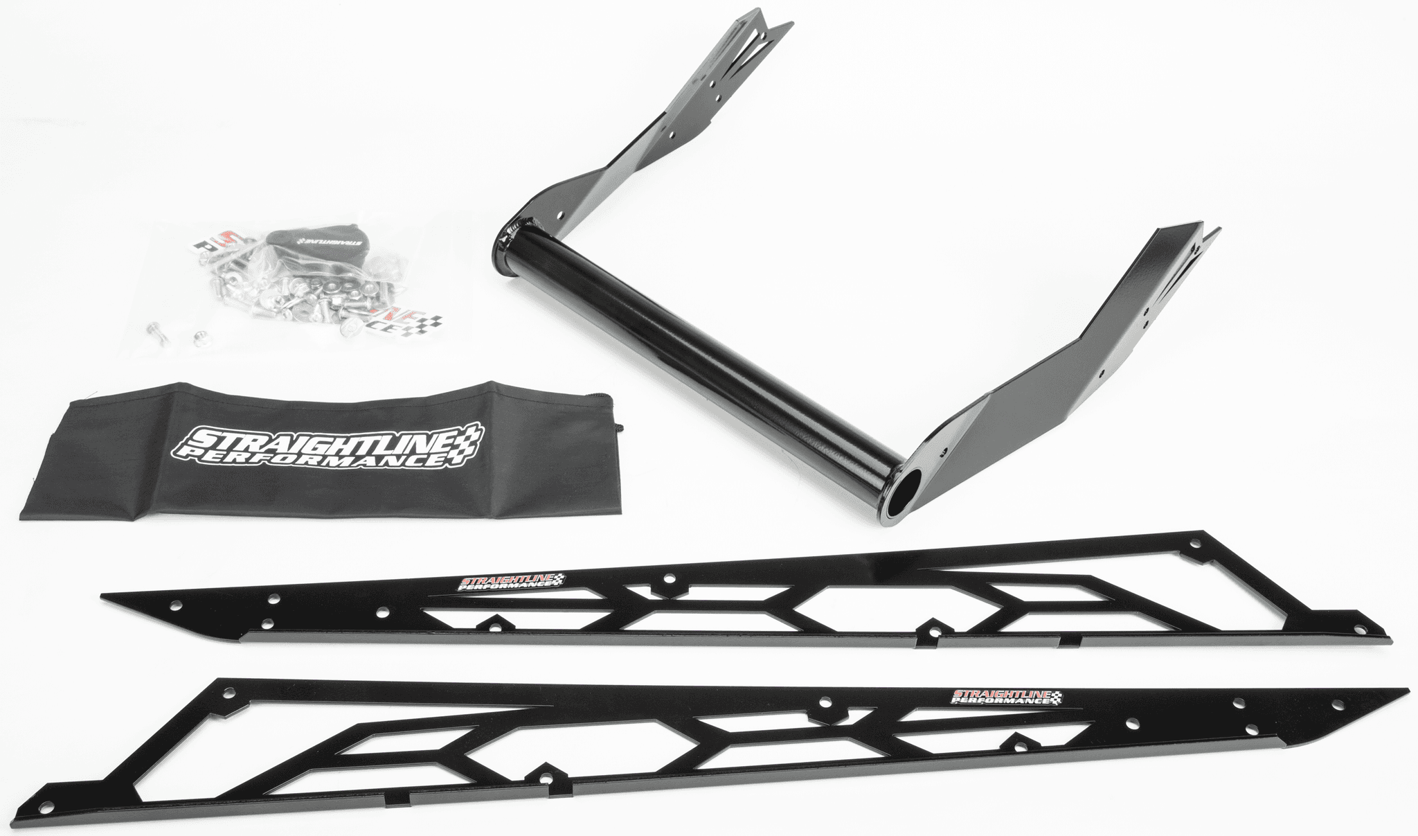 Straightline Hide 'N' Go Rear Bumper Polaris 155" Black