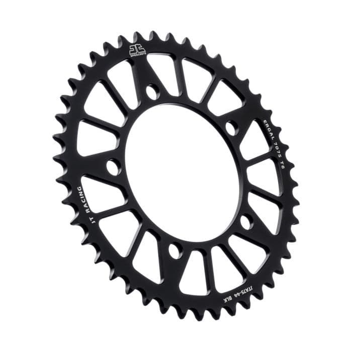 REAR ALLOY SPROCKET BLACK 44-TOOTH