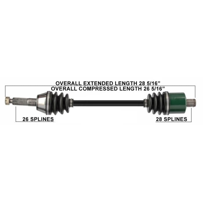 TYTANEUM OE REPLACEMENT CV AXLE POLARIS REAR LEFT / RIGHT