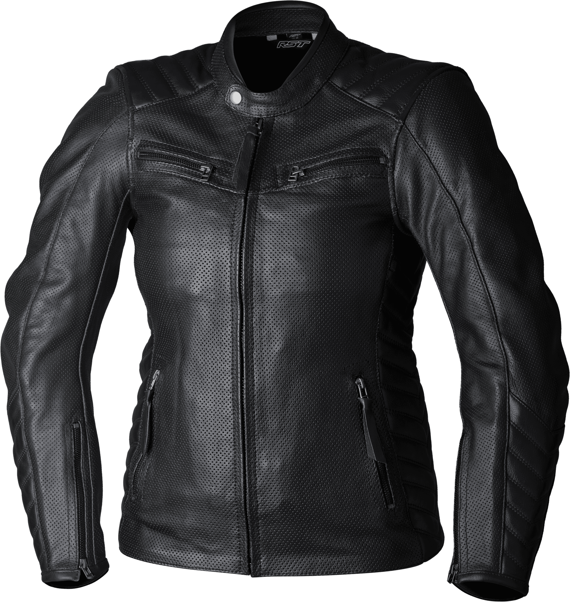 LADIES ROADSTER AIR CE JACKET BLACK LEATHER 3XL