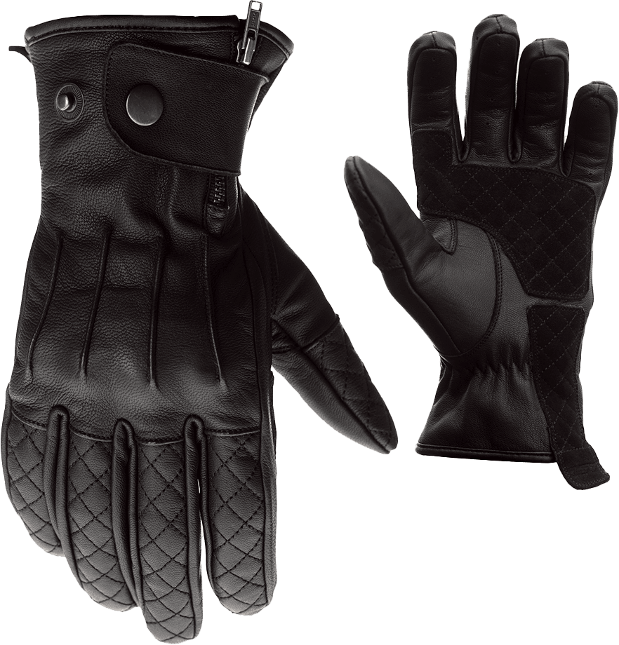 MATLOCK CE GLOVE BLACK TEXTILE LG