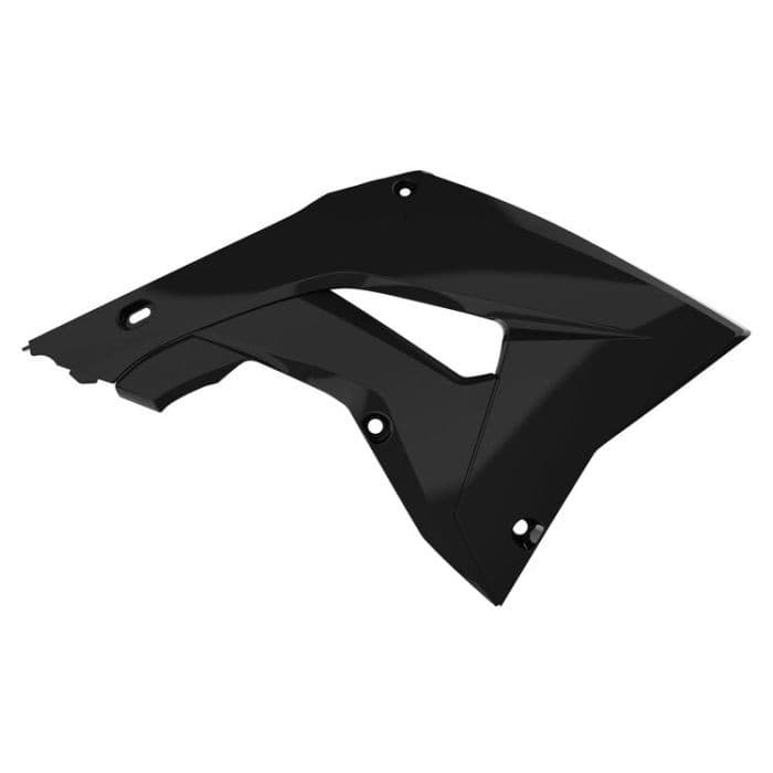POLISPORT RADIATOR SCOOPS RESTYLING HONDA, BLACK