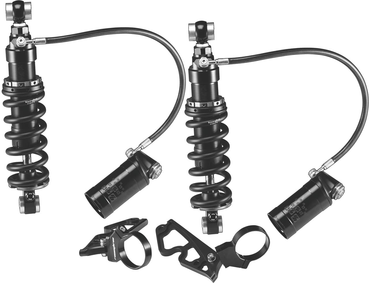 HardDrive Touring Remote Res Shocks 13" Hvy
