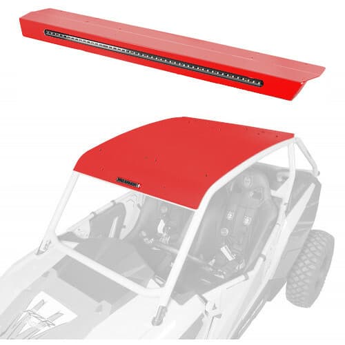 Pro Armor Asylum Roof W/ Light Bar Red