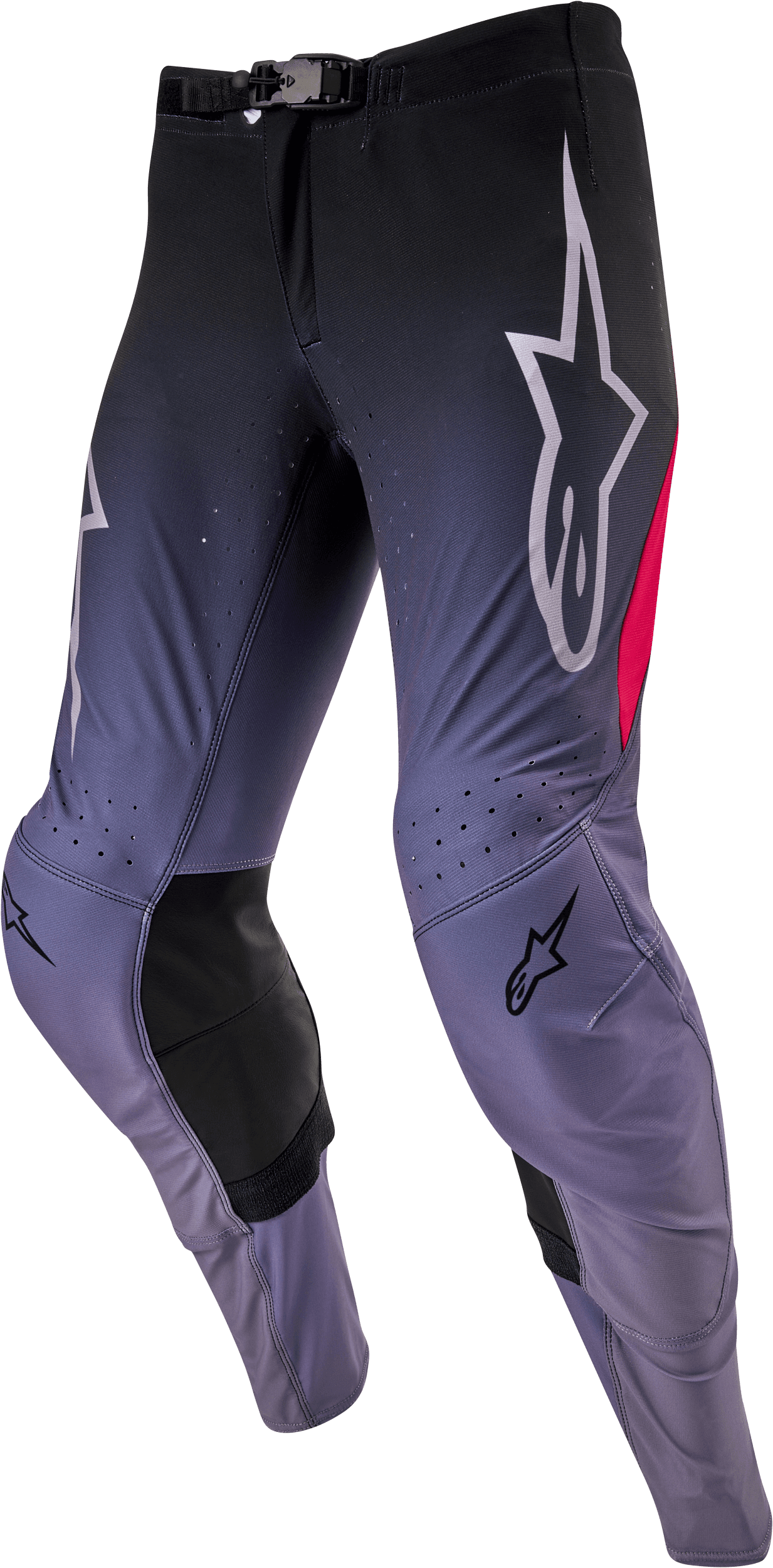 SUPERTECH DADE PANTS IRON/RED BERRY SZ 36