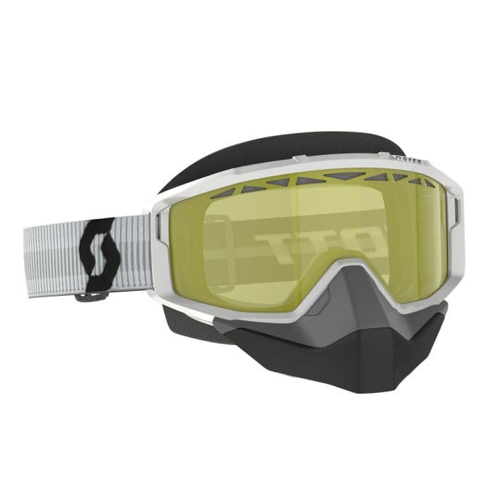 SCOTT PRIMAL SNOWX GOGGLE WHITE - YLW LENS