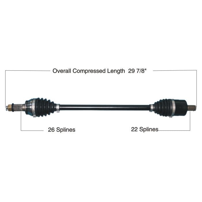 TYTANEUM HEAVY DUTY CV AXLE POLARIS FRONT LEFT / RIGHT