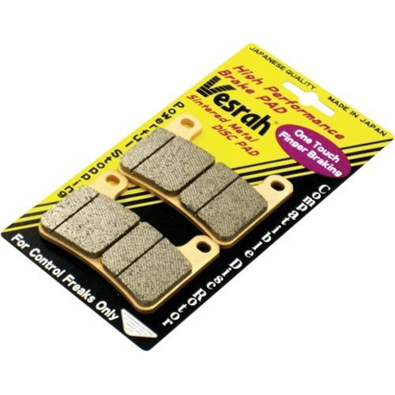 VESRAH SEMI-METALLIC BRAKE PADS, VD-9010