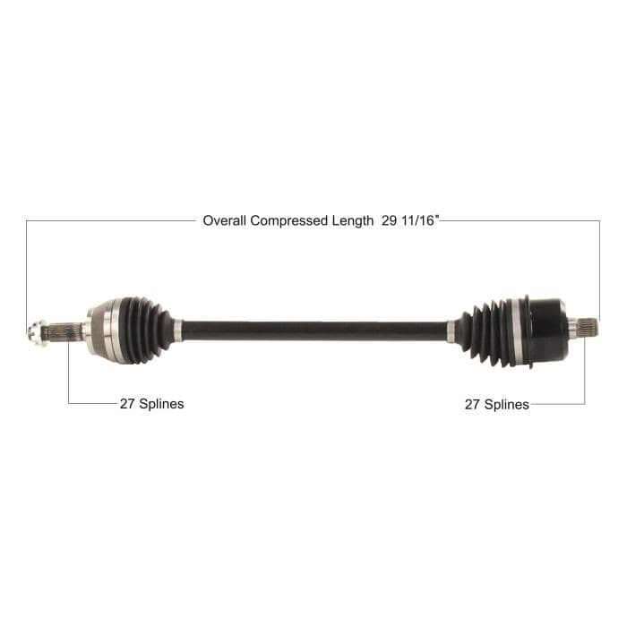 TYTANEUM HEAVY DUTY CV AXLE ARCTIC CAT FRONT LEFT/RIGHT