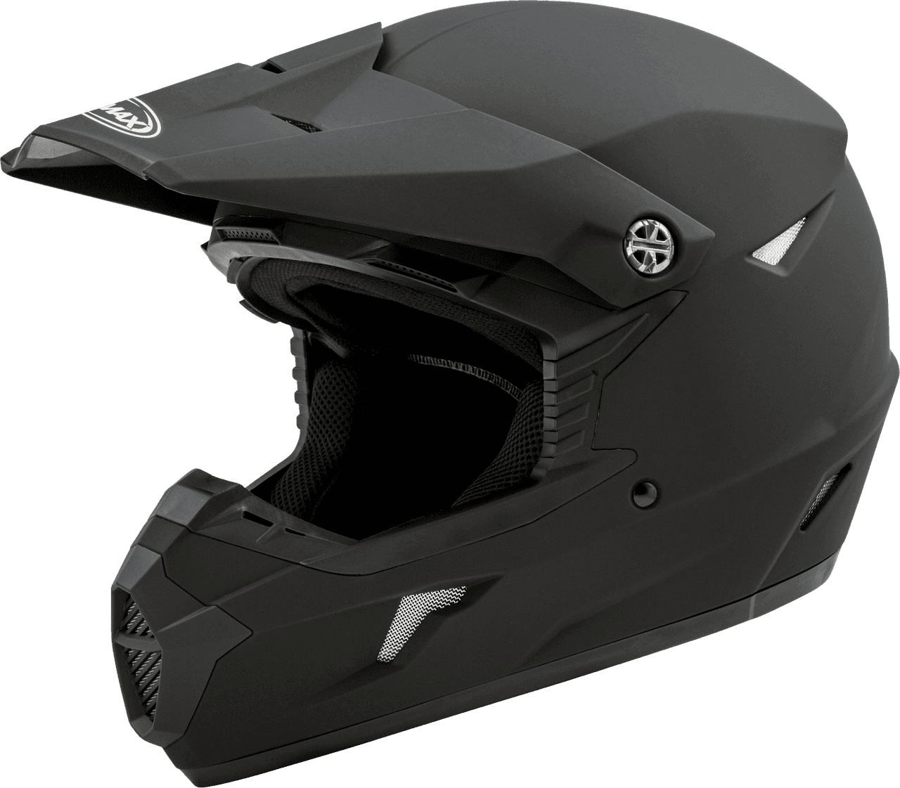 YOUTH MX-46Y OFF-ROAD HELMET MATTE BLACK YS