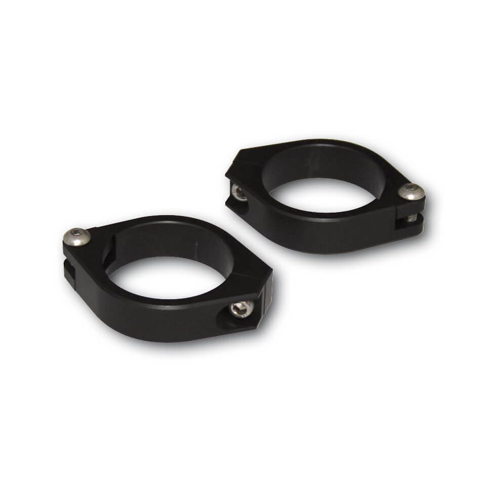 Highsider Cnc Fork Clamps 42-43MM Pair Black