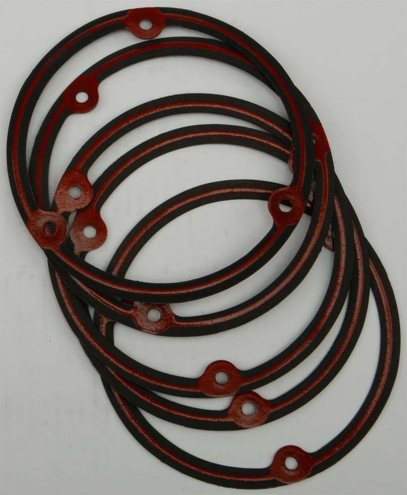 James Gaskets Clutch Derby Cover Gaskets 3-HOLE Foamet 5/Pack 25416-70-F