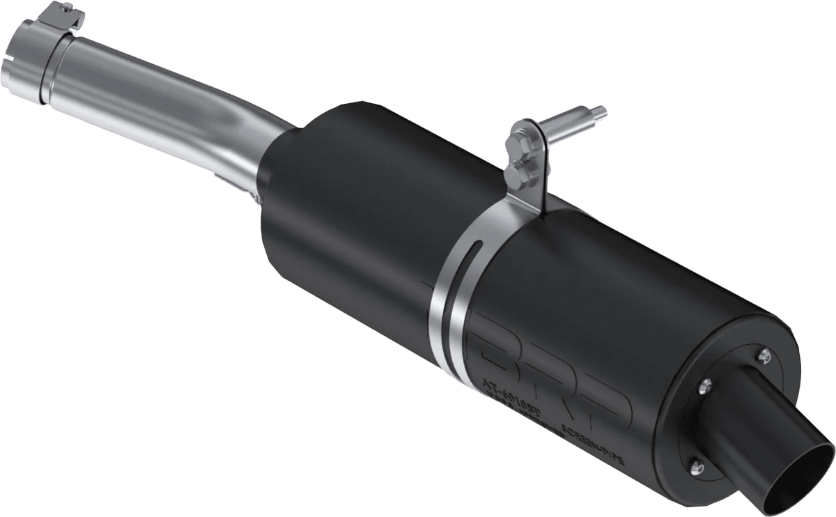 Mbrp Single Slip-On System W/ 4.25" Sport Muffler Black