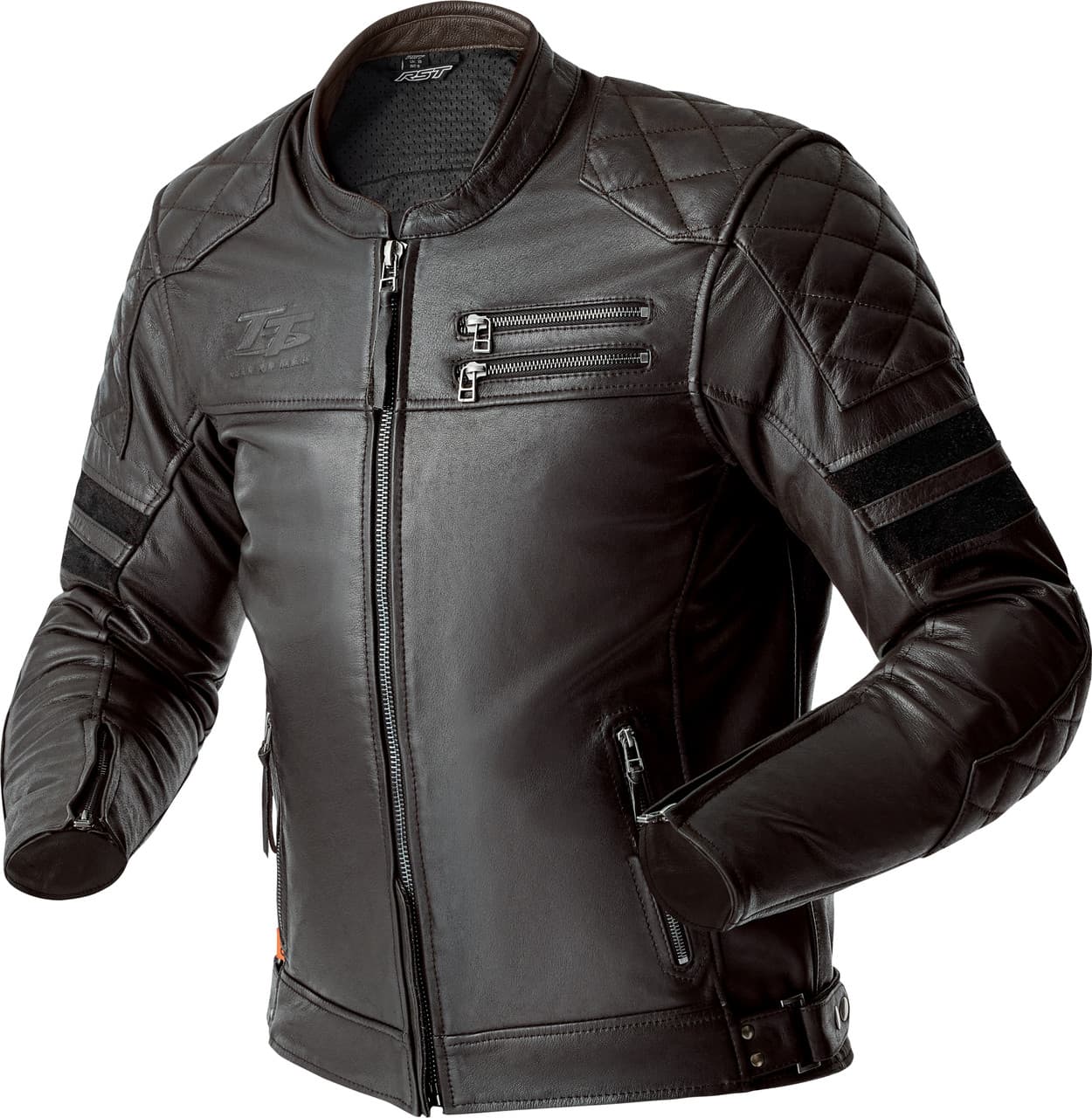 RST Hillberry D3O Jacket Brown Leather MD