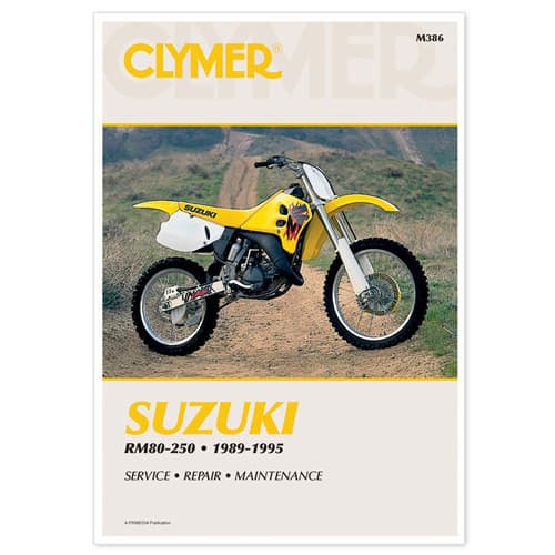Clymer Repair Manual Suzuki RM80-250