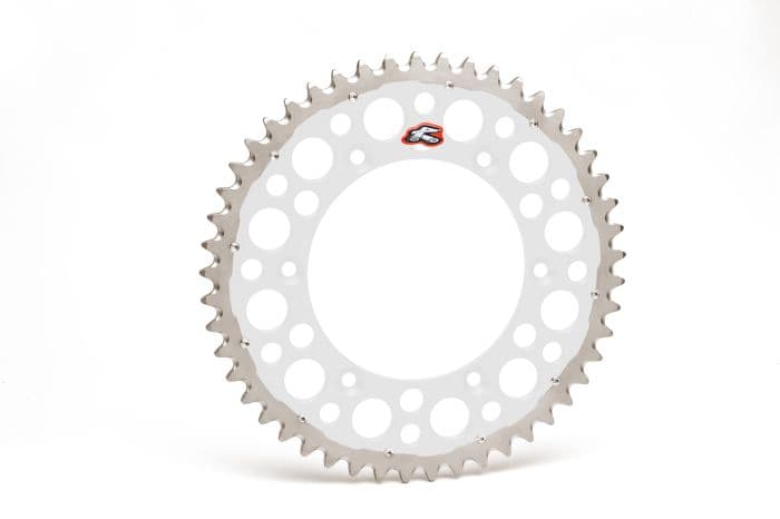 RENTHAL TWINRING SPROCKET SILVER 47T
