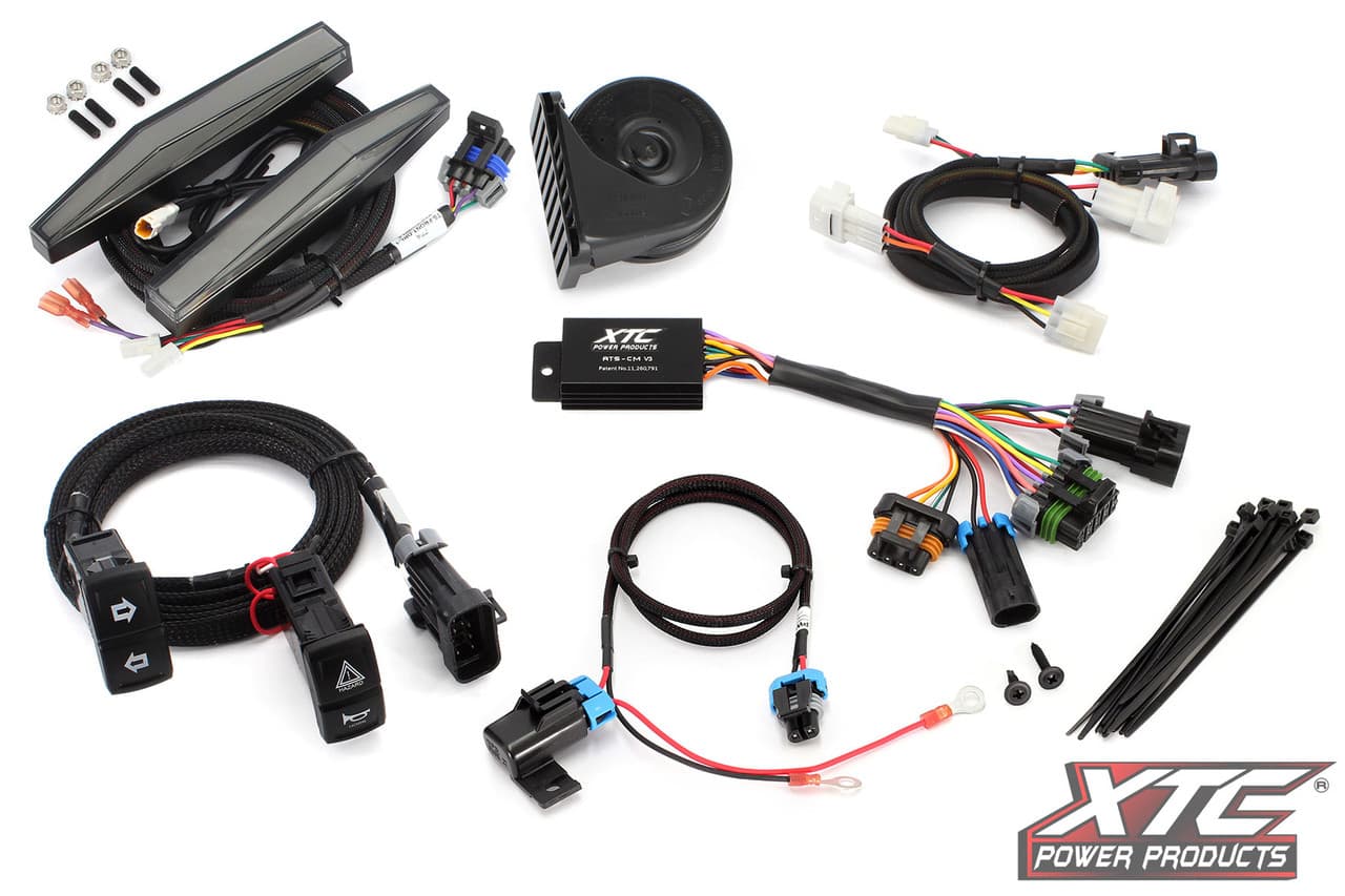 XTC Power Products Auto Turn Signal Kit W/ Horn And Front Drl Lights Can