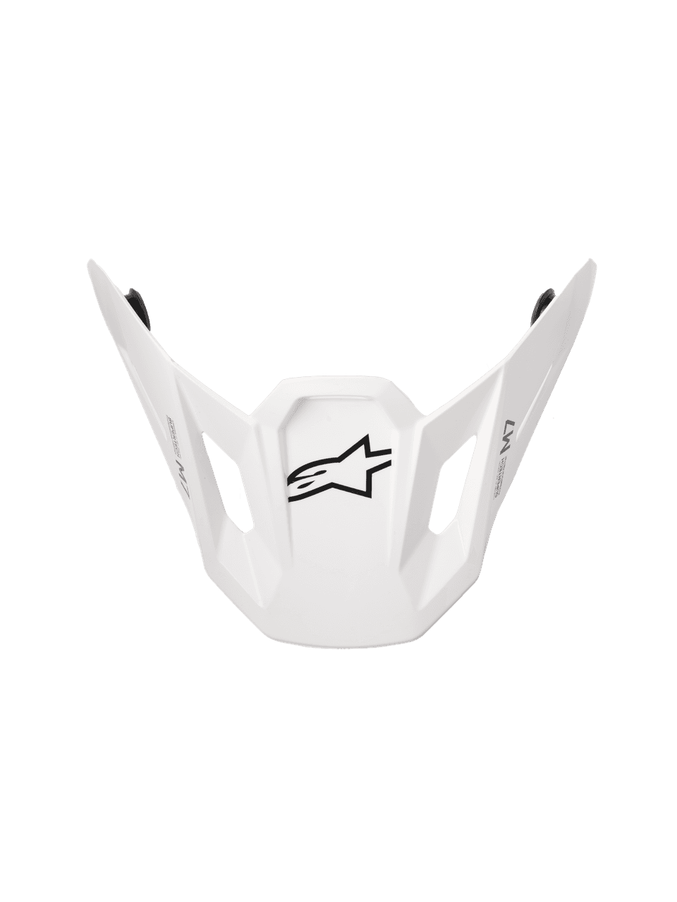 Alpinestars SM7 Solid Visor ECE06 White Glossy