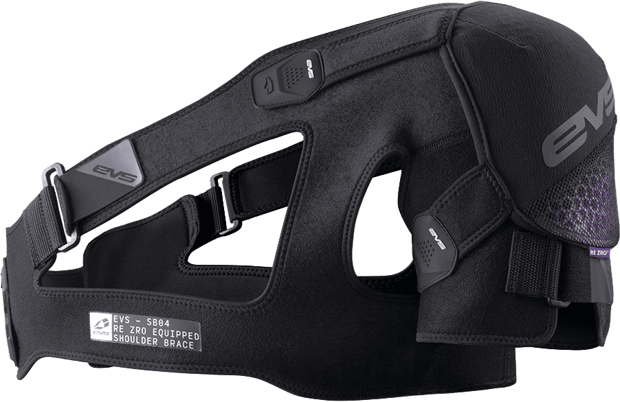 SB04 PRO SHOULDER BRACE W/ REZRO BLACK LG