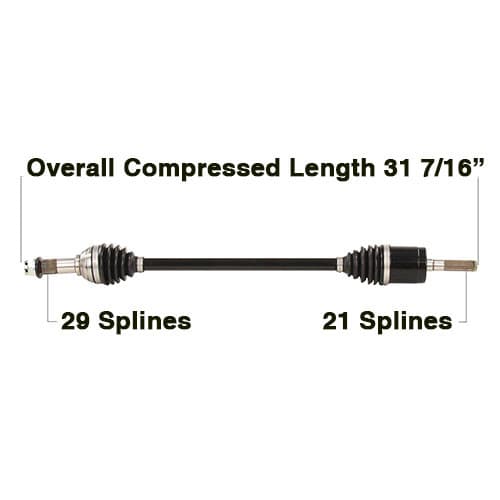 CV AXLE HEAVY DUTY REPLACEMENT CAN-AM
