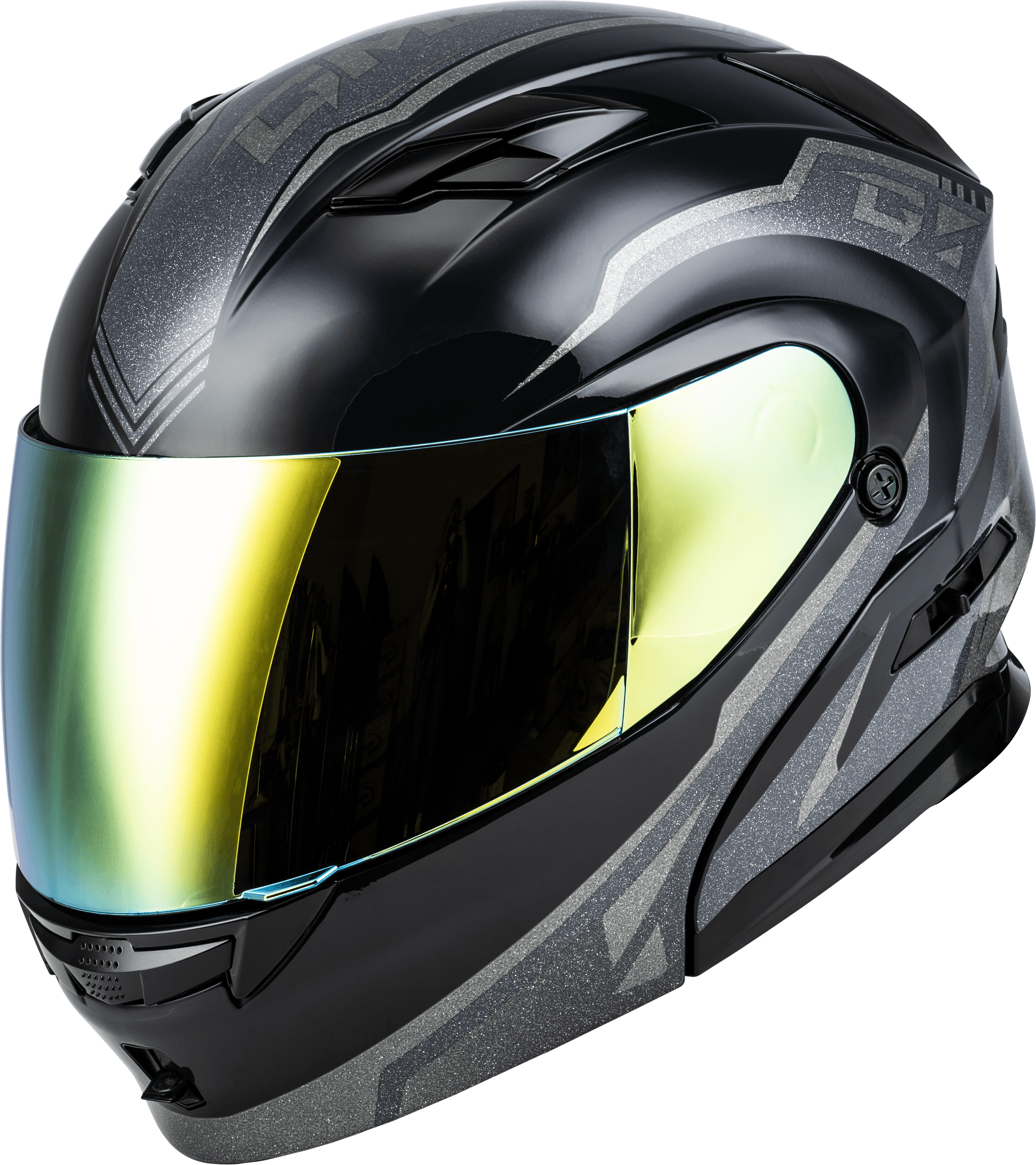 MD-01 VOLTA HELMET GREY/SILVER METALLIC MD