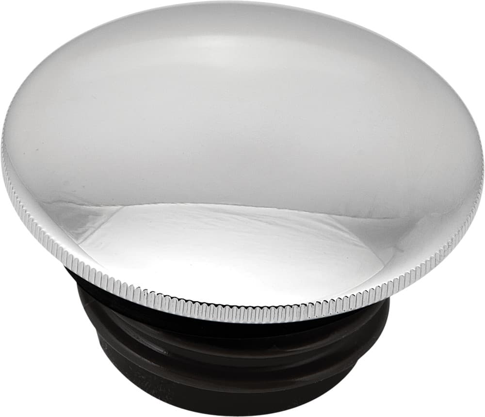 HardDrive Gas Cap Screw-IN Smooth Non-Vented Chrome `96-24