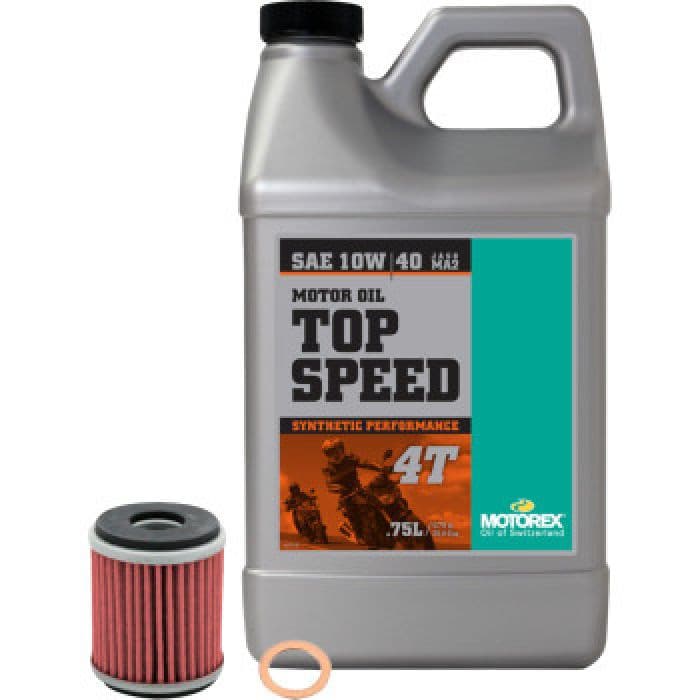 Motorex Top Speed Oil Change Kit 0.75L 10W/40 Yamaha
