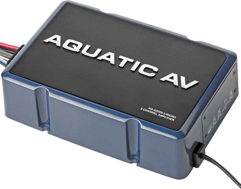 Aquatic Av 2-CHANNEL Amp Micro 300W