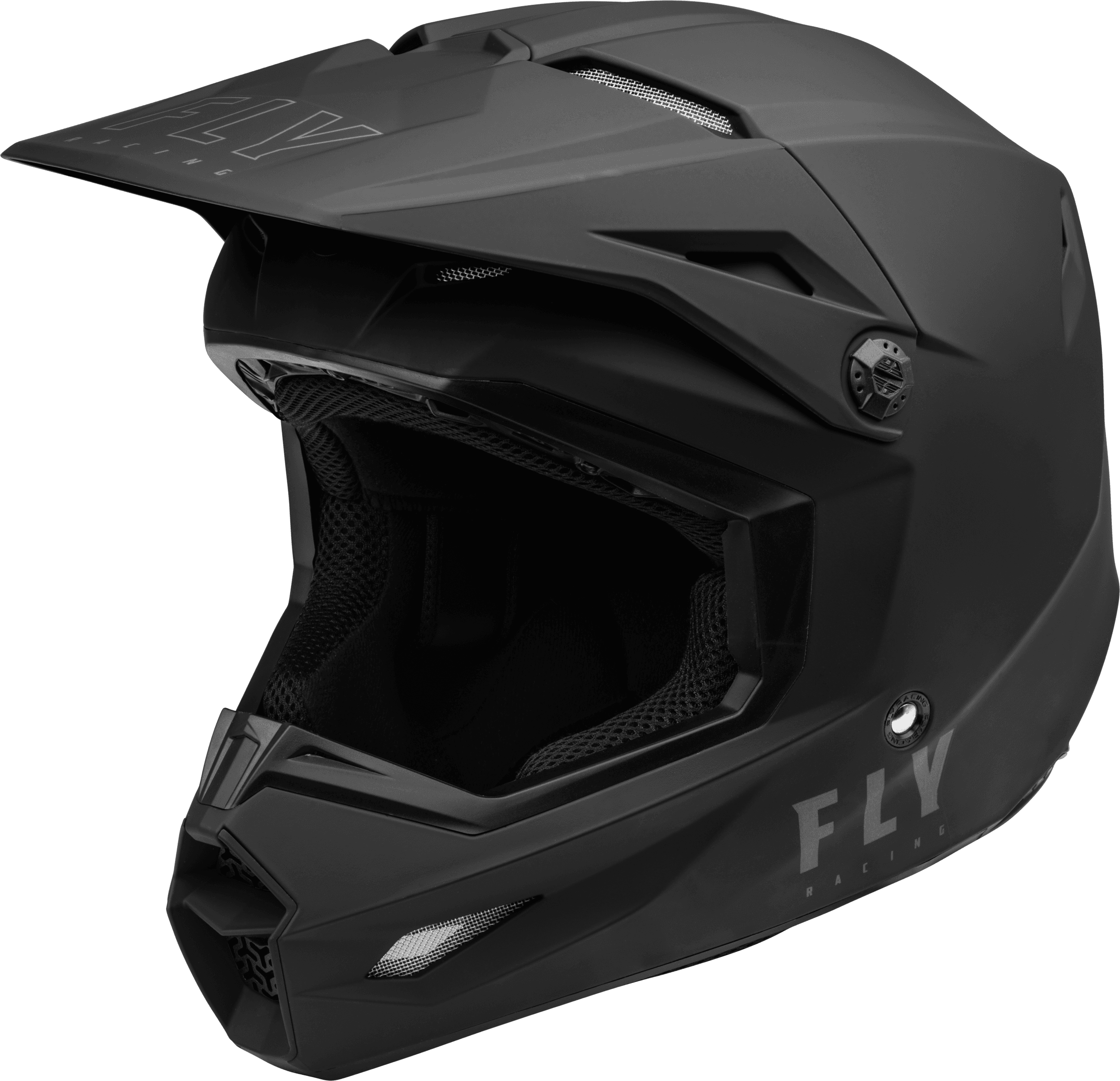 KINETIC LITE HELMET SOLID MATTE BLACK 2X