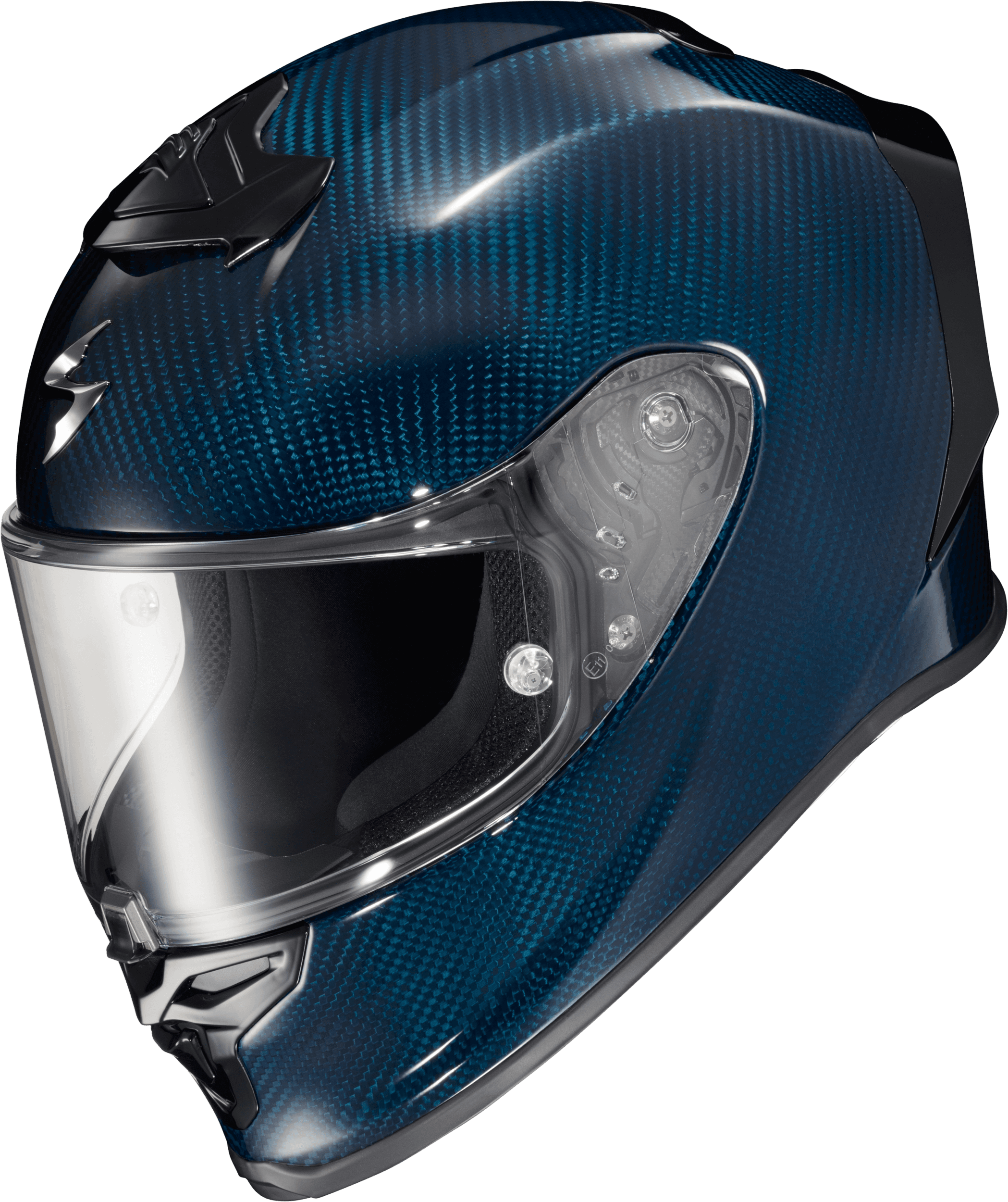 EXO-R1 AIR FULL FACE HELMET CARBON BLUE XL
