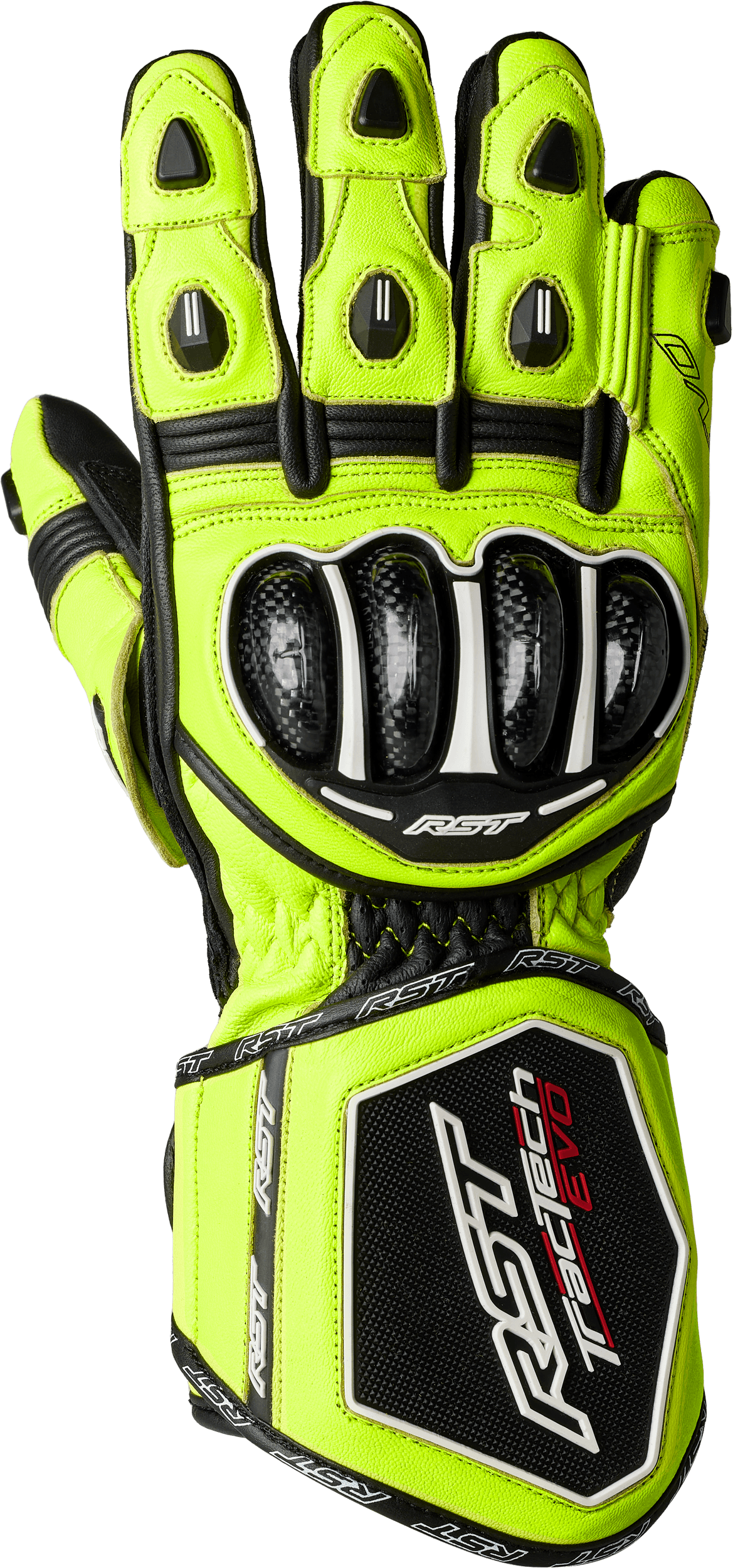 TRACTECH EVO 4 CE GLOVE NEON YELLOW/BLACK/BLACK 2XL