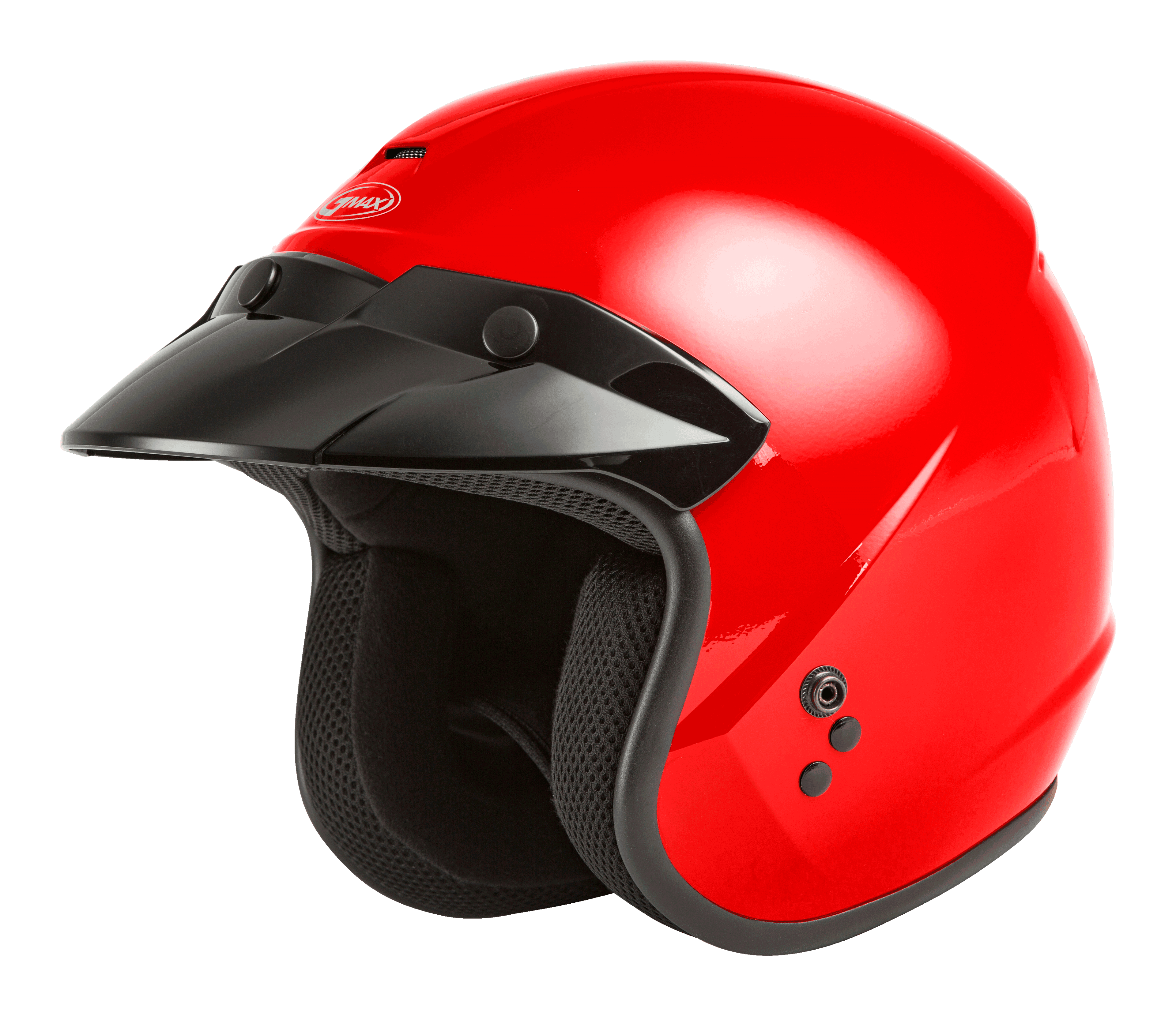 YOUTH OF-2Y OPEN-FACE HELMET RED YL