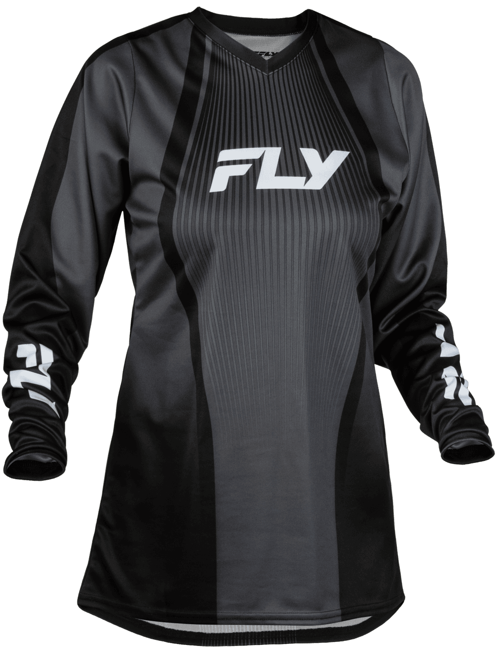 Fly Racing Women'S F-16 Lift Jersey White/Black LG