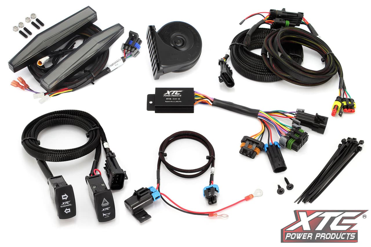 XTC Power Products Auto Turn Signal Kit W/ Horn And Front Drl Lights Can