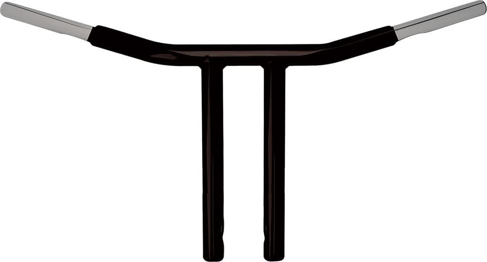 Wild 1 Chubby 12" Phsyco Drag Bar Satin Black