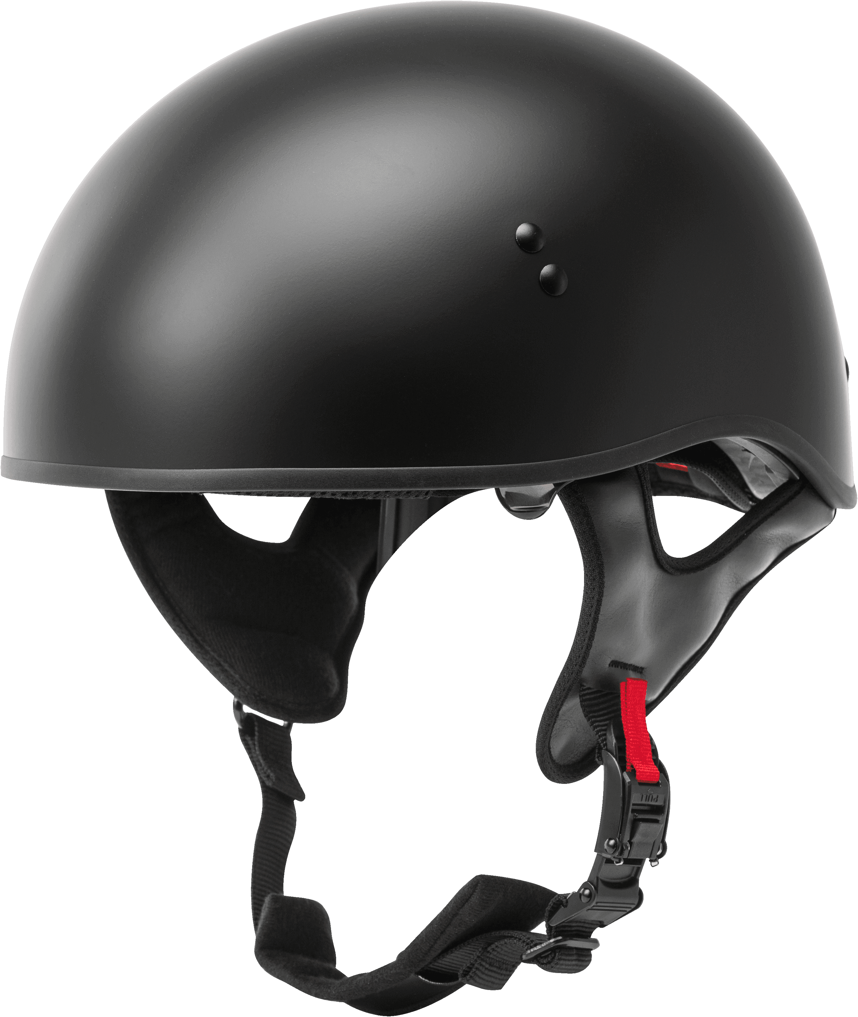 HH-65 HALF HELMET NAKED MATTE BLACK XL