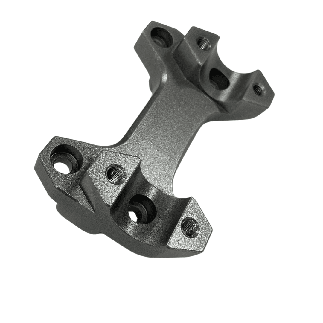 HANDLEBAR RISERS SILVER SUZ